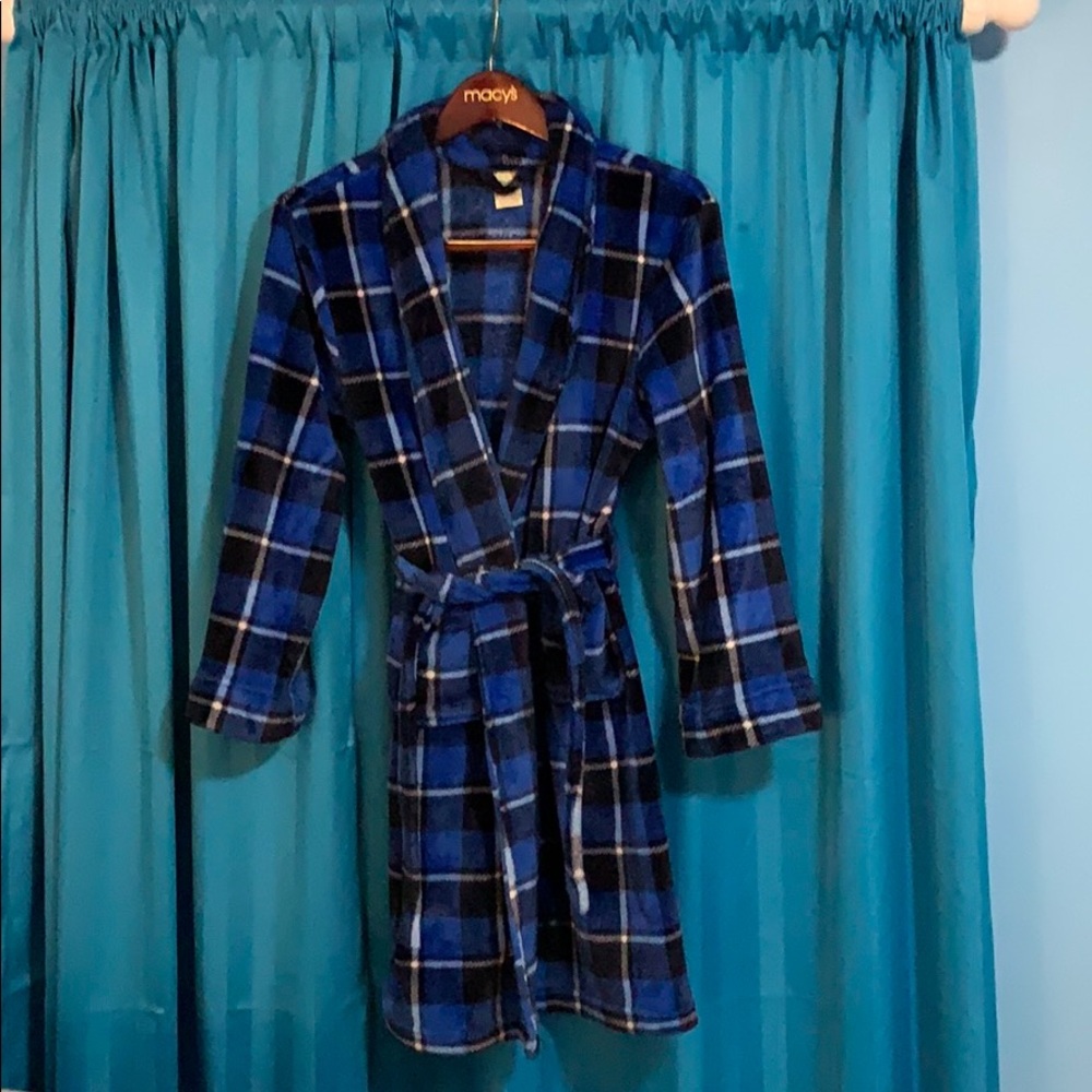 Boys robe- blue